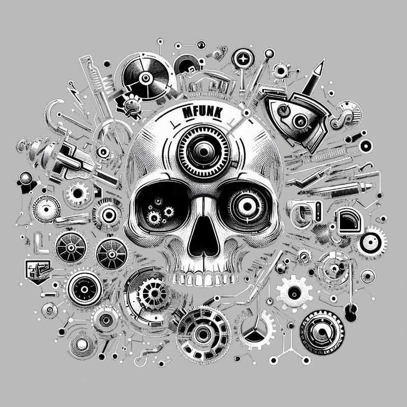 STEAMPUNK SKULL