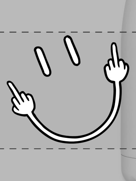 Mittelfinger-Geste