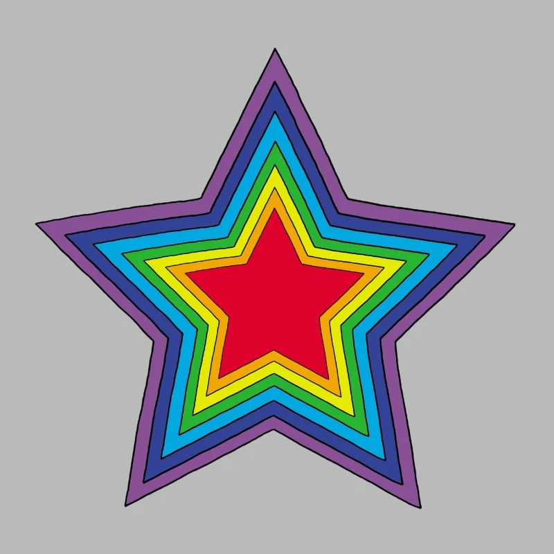 Regenbogenstern