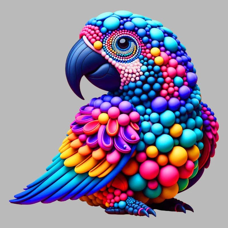 Oiseau Pop Art (01)