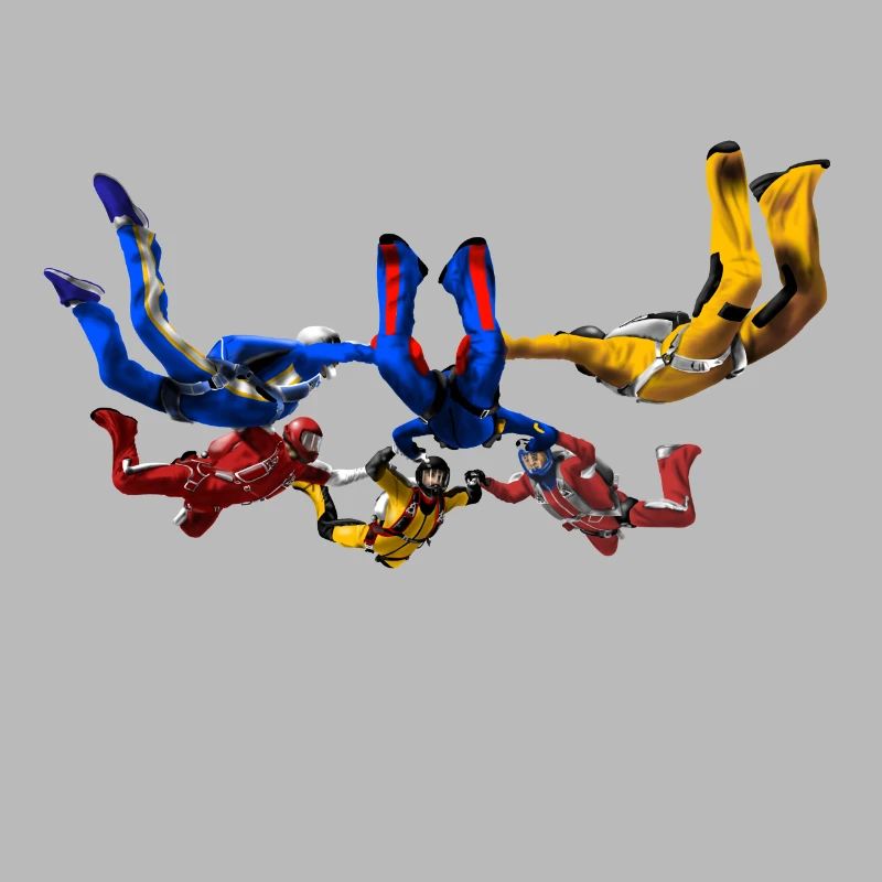 skydivers