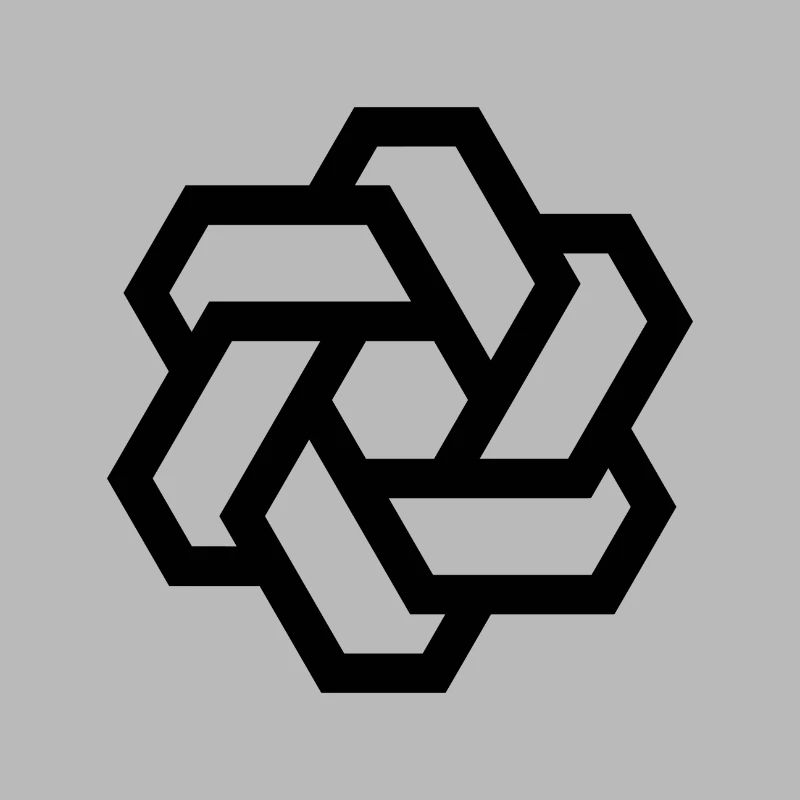 Hexagon circle logo