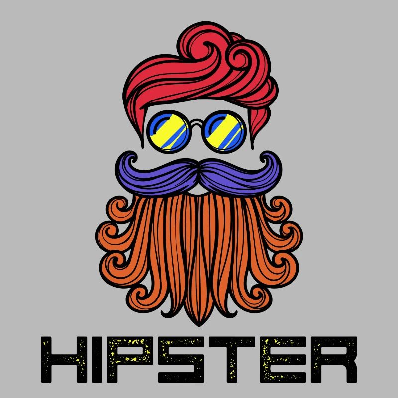 Bart Hipster Spruch Bartfrisur Bartträger