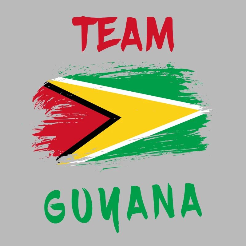 Drapeaux de l'équipe Guyane