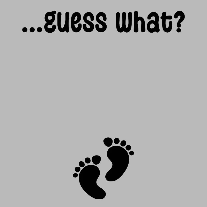 Déclaration de grossesse Pieds de bébé enceinte Maman