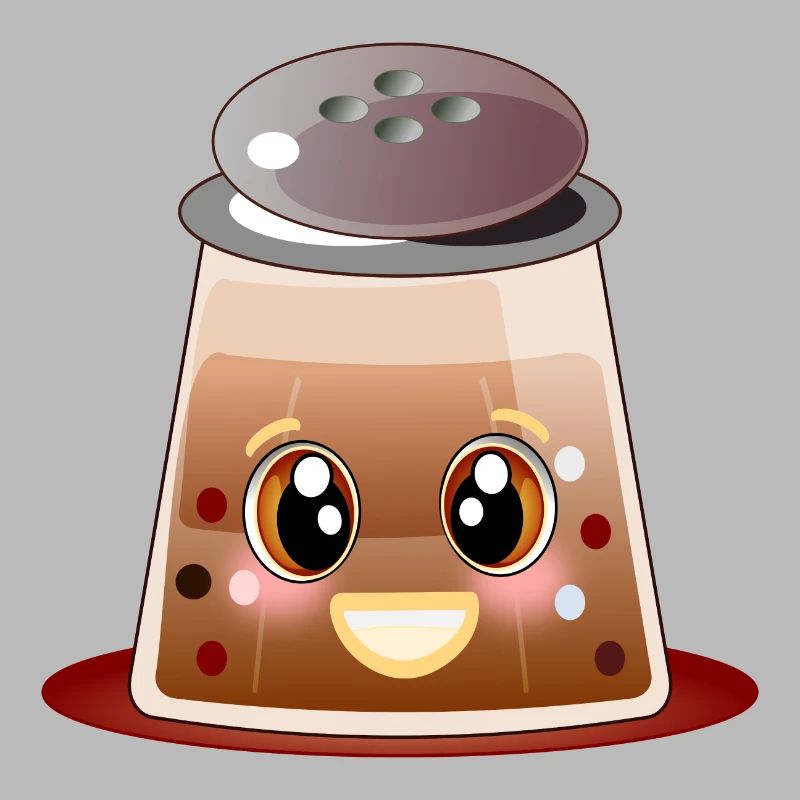 Kawaii Pfeffer - Pfefferkörner - Pfefferstreuer