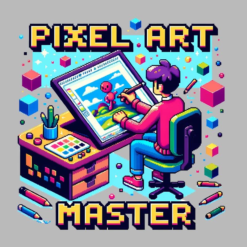 Maître du pixel art