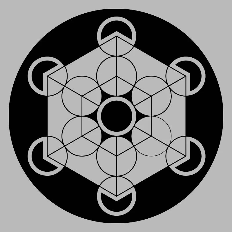 Crop circle cube de Metatron