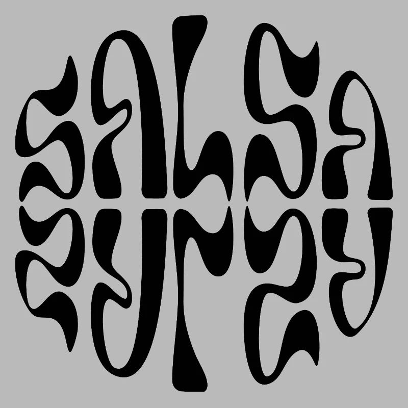 Conception de logo typographique Salsa