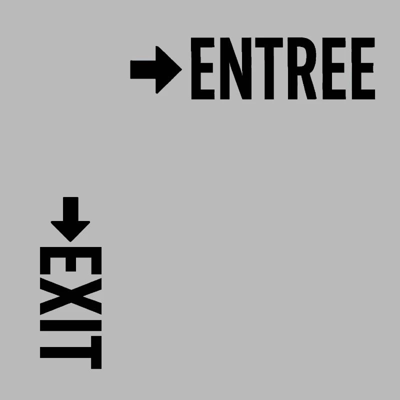 Entrée de sortie