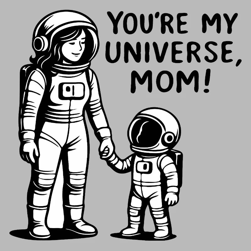 Kosmische Bindung Mutter und Kind