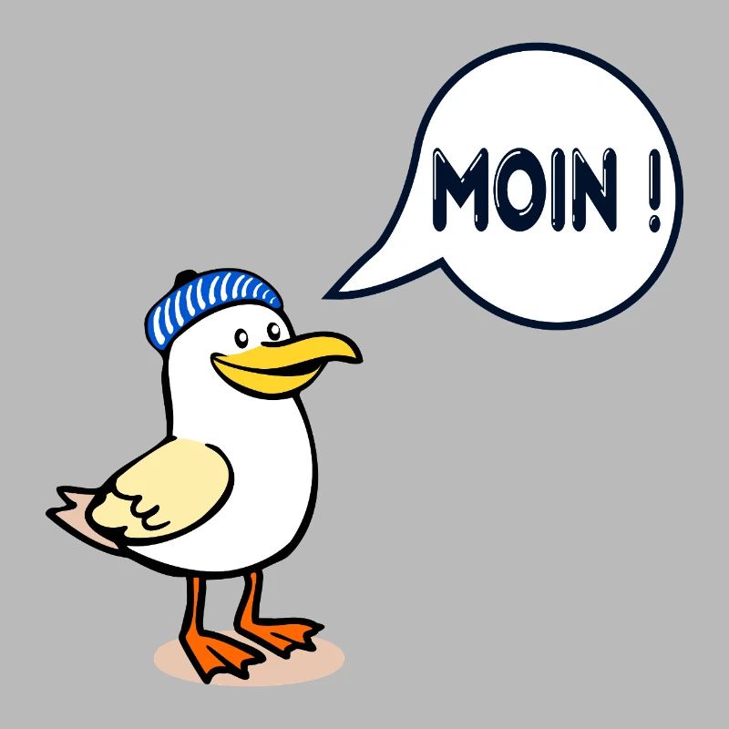 Hamburger Möwe Hamburg Moin