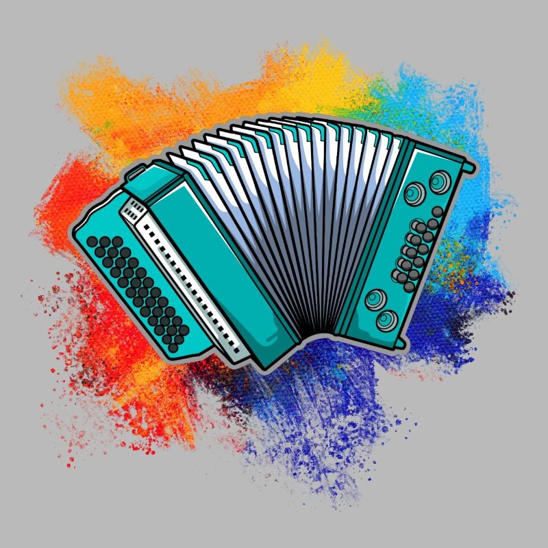 Colorful squeezebox