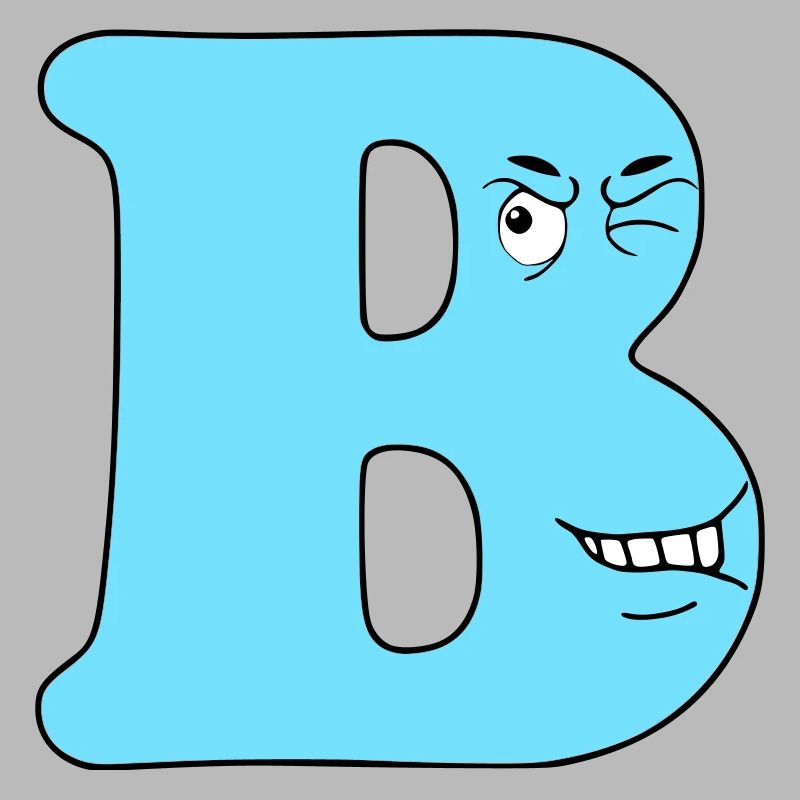 B