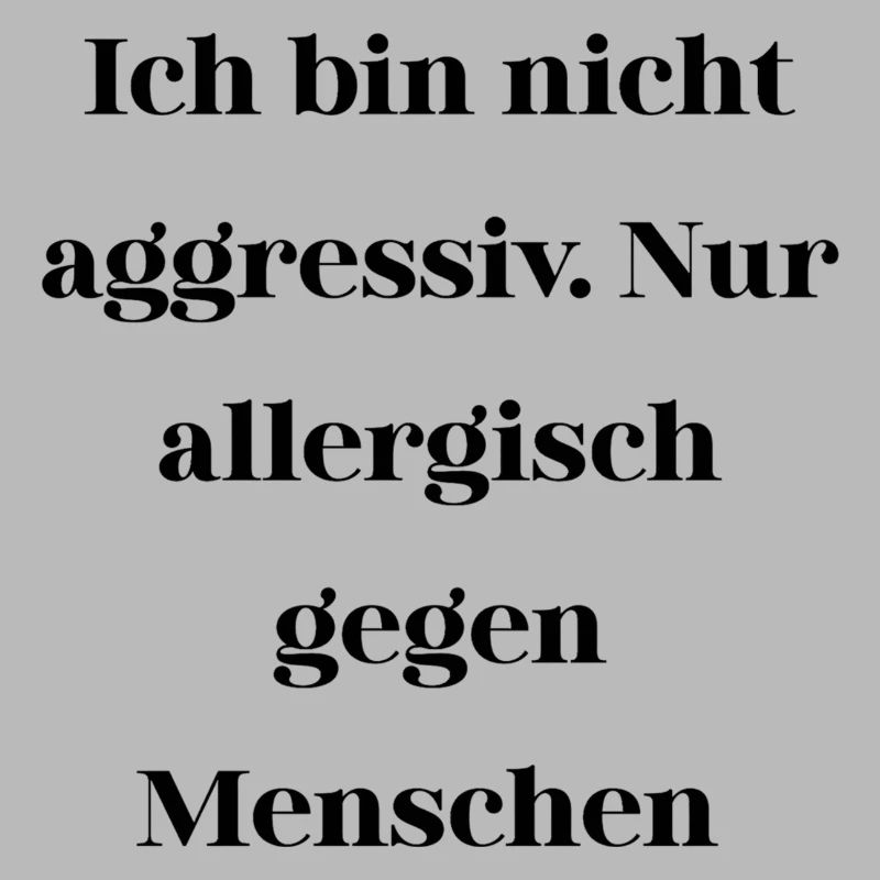 Sarkasmus nicht aggressiv 
