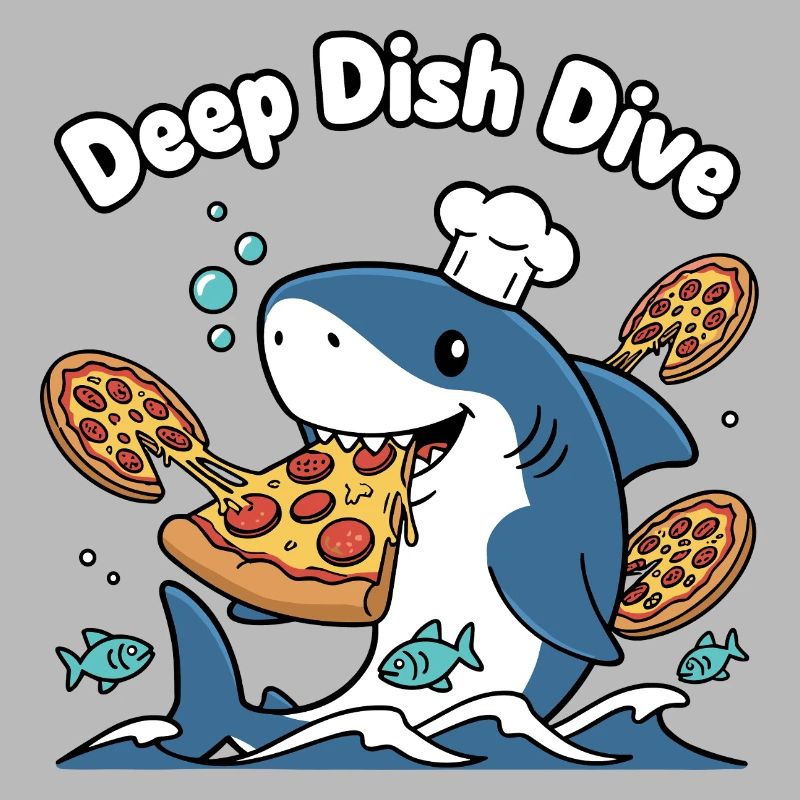 Deep Dish Dive Shark Chef