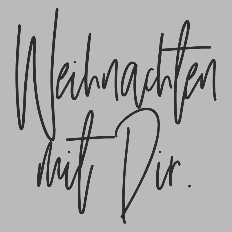 Noël avec toi Écriture manuscrite
