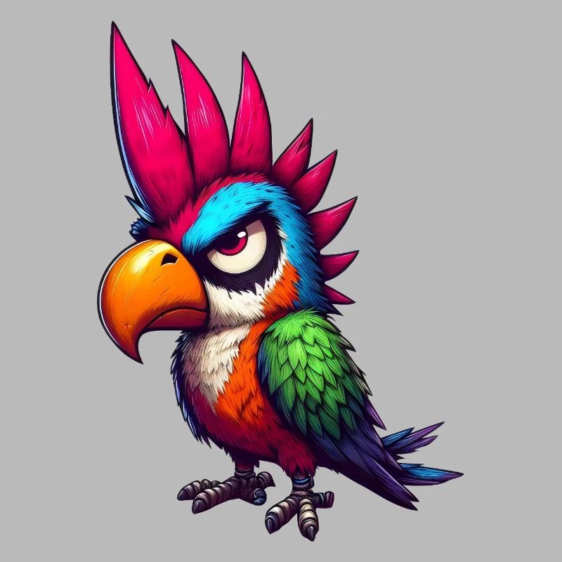 Punk Parrot