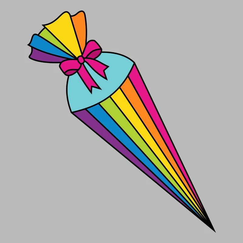 School Cone Sugar Cone