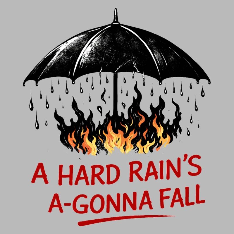 Fire Regeb under Umbrella