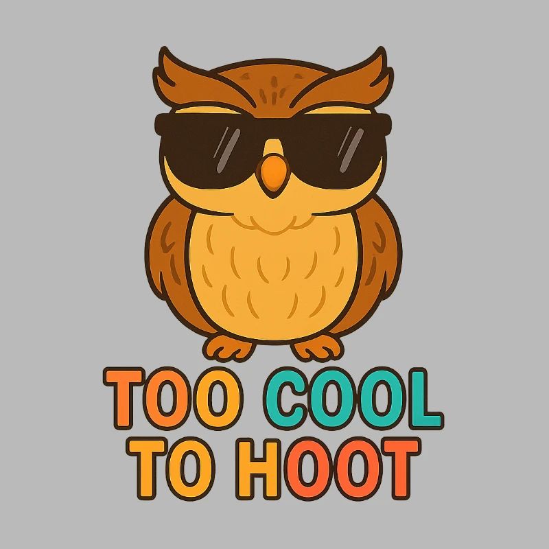 Too Cool to Hoot – Coole Eule
