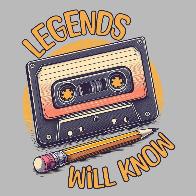 Les légendes le sauront : la cassette et le crayon