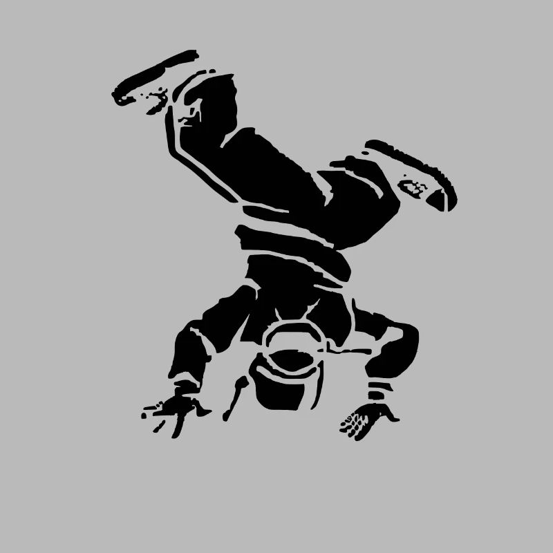 Dessin de breakdancer
