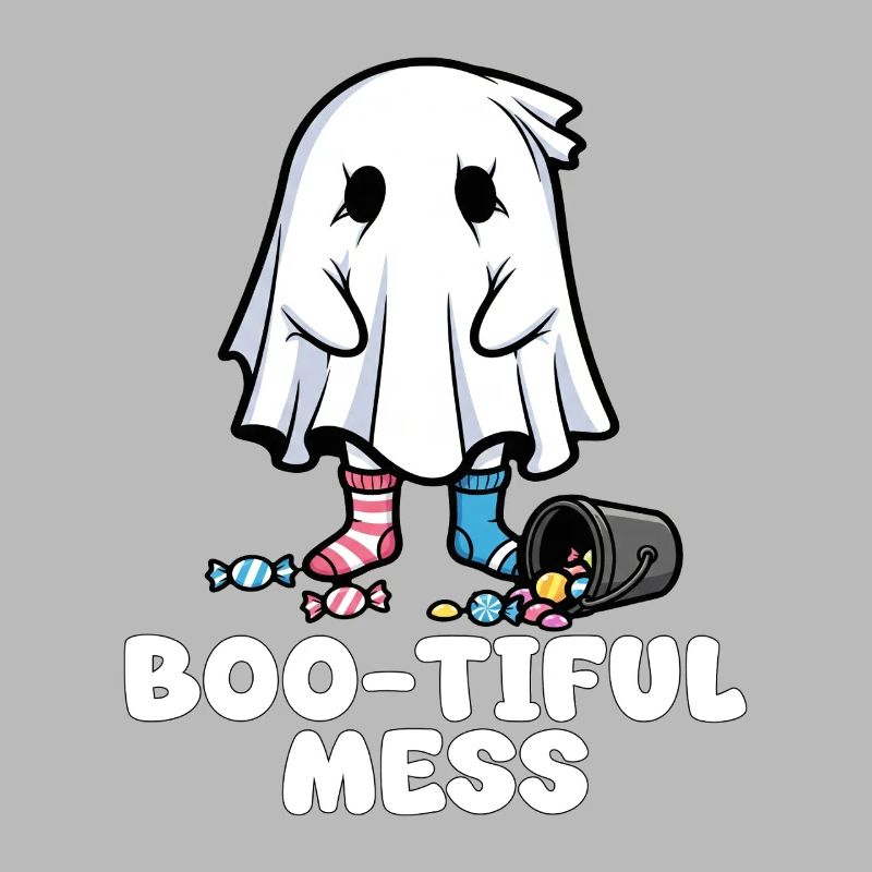BOO-TIFUL MESS - GHOST HALLOWEEN