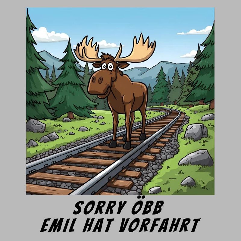 Sorry Bahn - Emil hat hier Vorfahrt