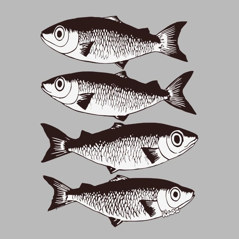 Stylised Fish Pattern 