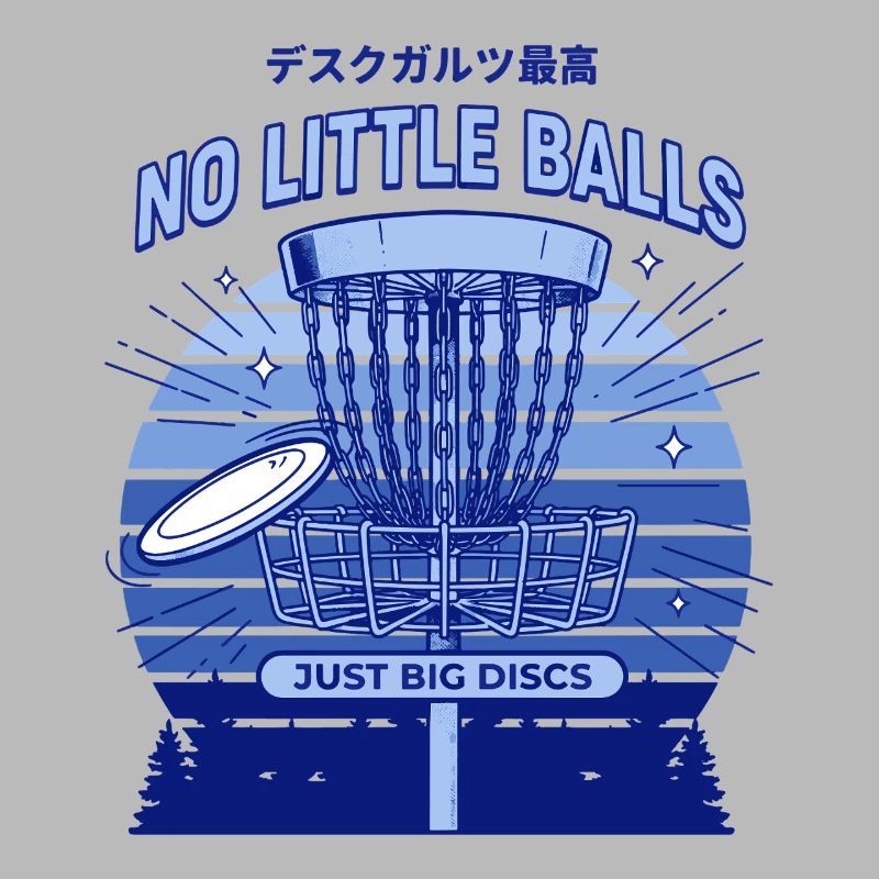 Disc Golf Pas de petites balles, juste de gros paniers à disques