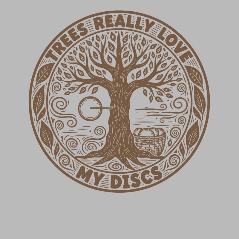 Les arbres adorent vraiment mes disques Disc Golf