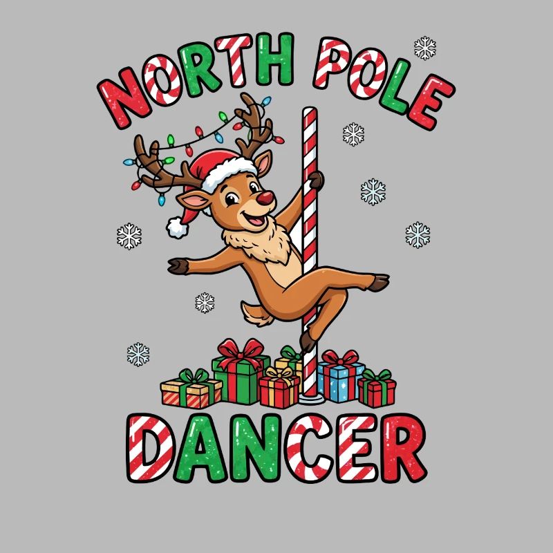 Danseuse du pôle Nord – Noël inapproprié pour
