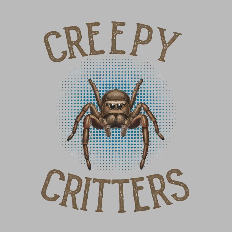 Creepy Critters – Realistic Jumping Spider