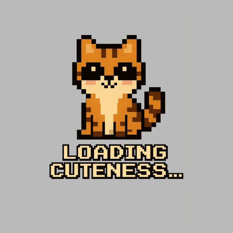 Loading Cuteness Pixel Cat