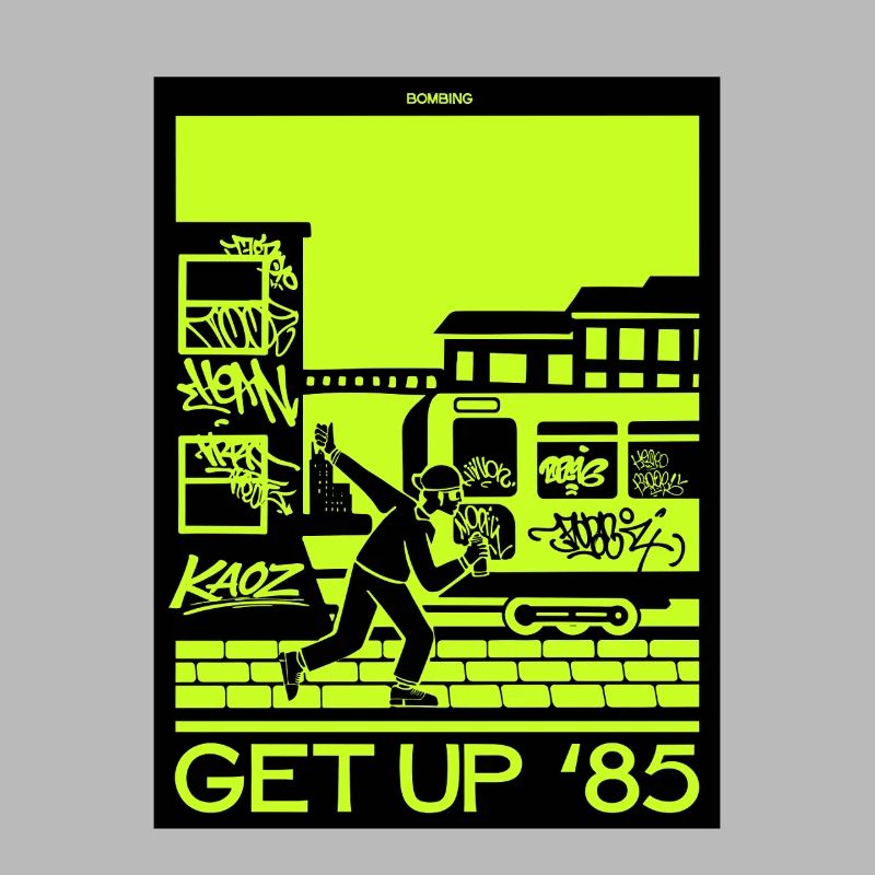 Get Up 85 Graffiti Runner