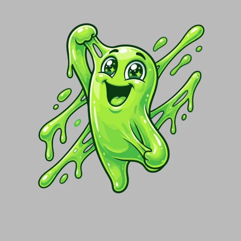 Green Slime Grimace Splash