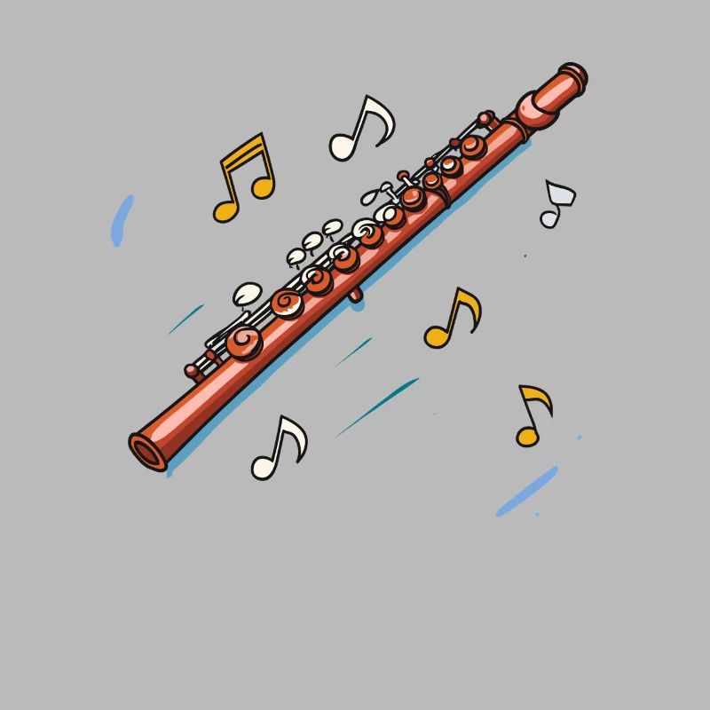 Sketch de flûte