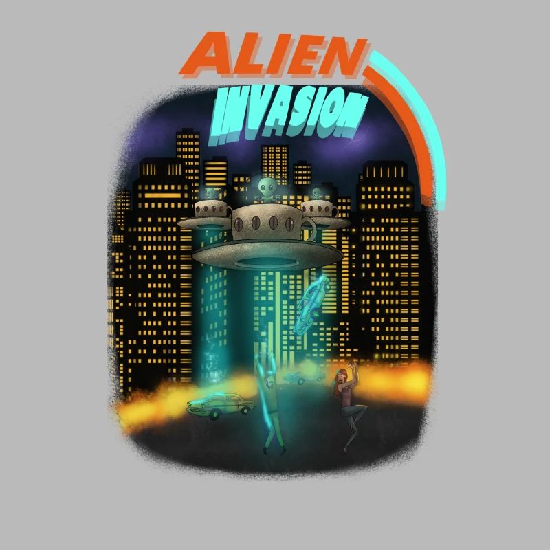 Chemise spatiale de l’Invasion extraterrestre