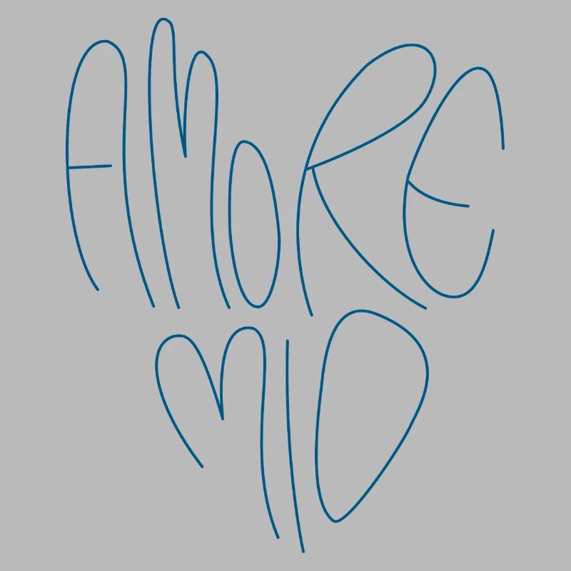 Lettrage Amore Mio