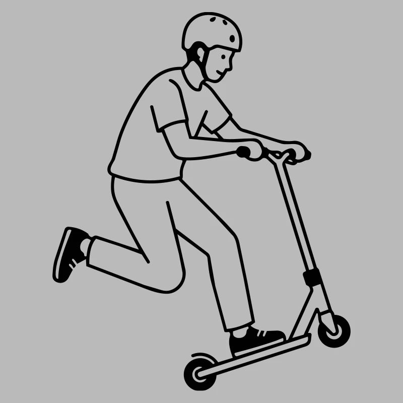 Trottinette cascade