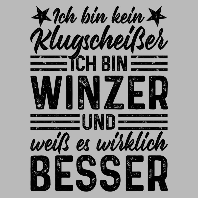 Winzer - Ich bin kein Klugscheißer