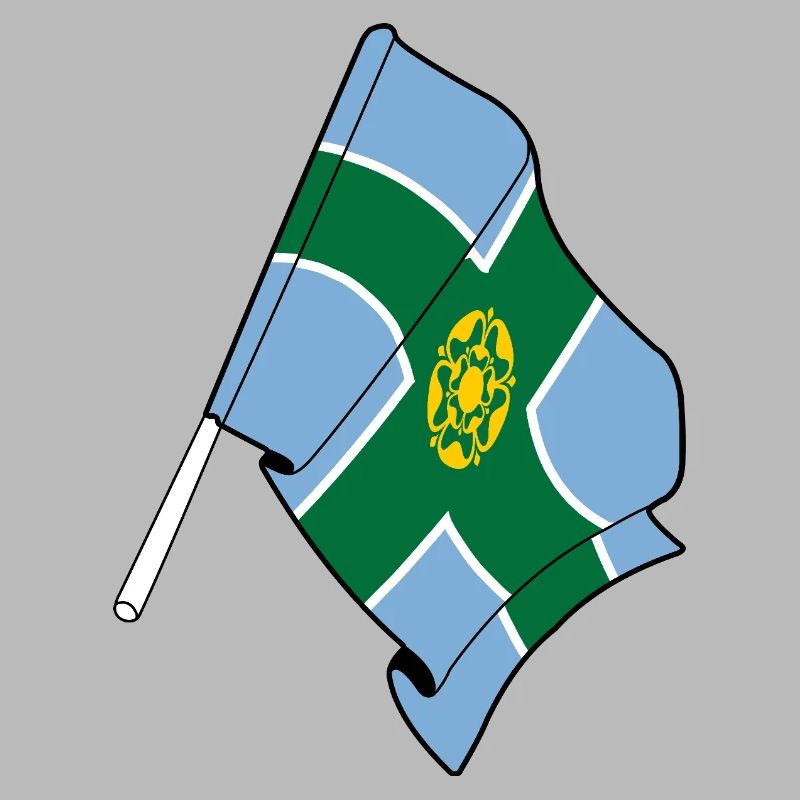 Derbyshire-Flagge