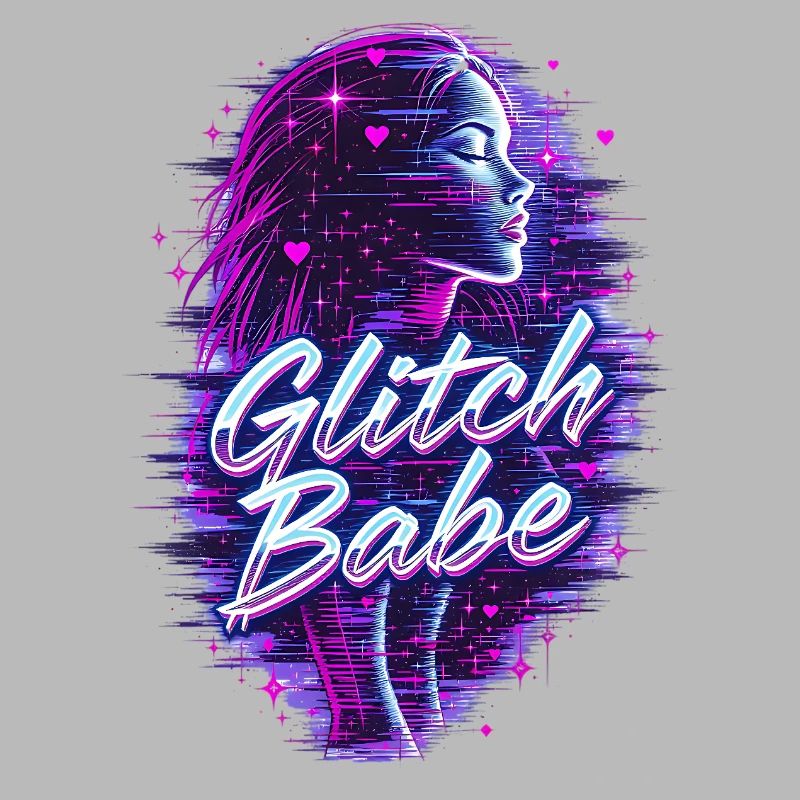 Y2K Rétro – Glitch Babe