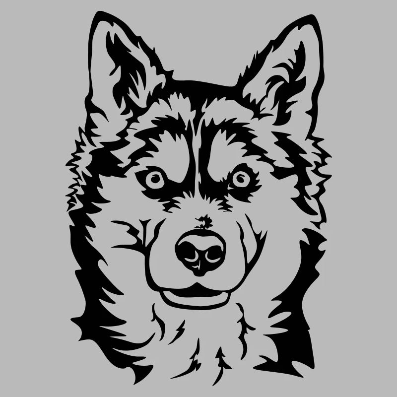 Husky Head