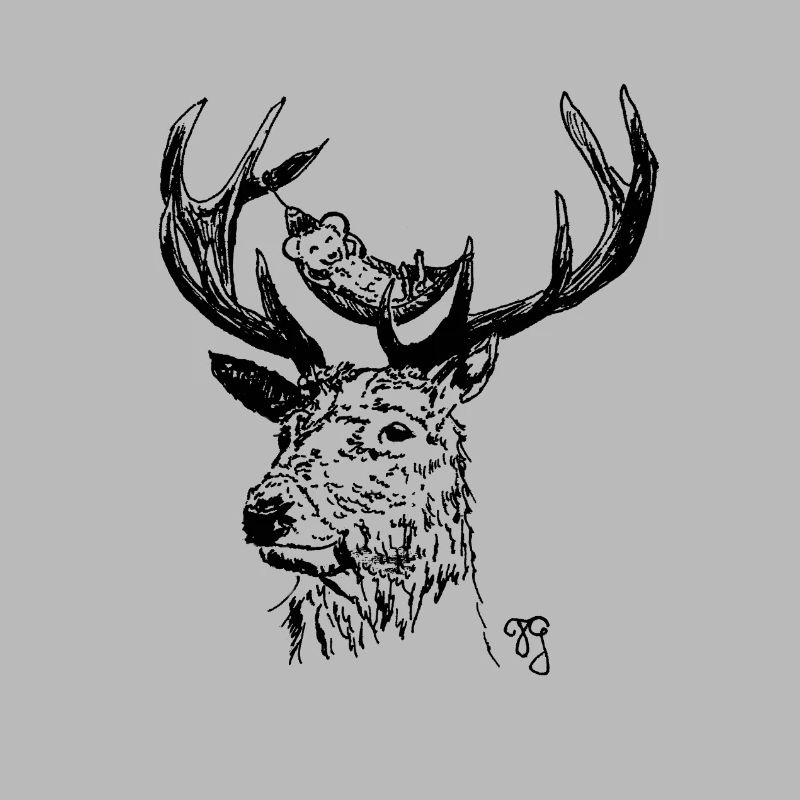 Deer and Mouse