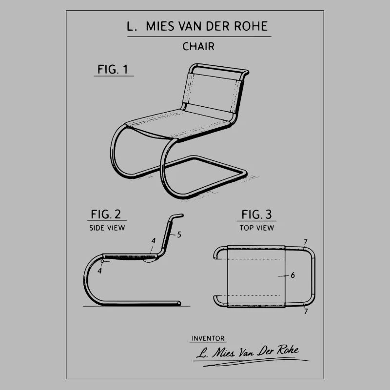 Conception moderne des chaises