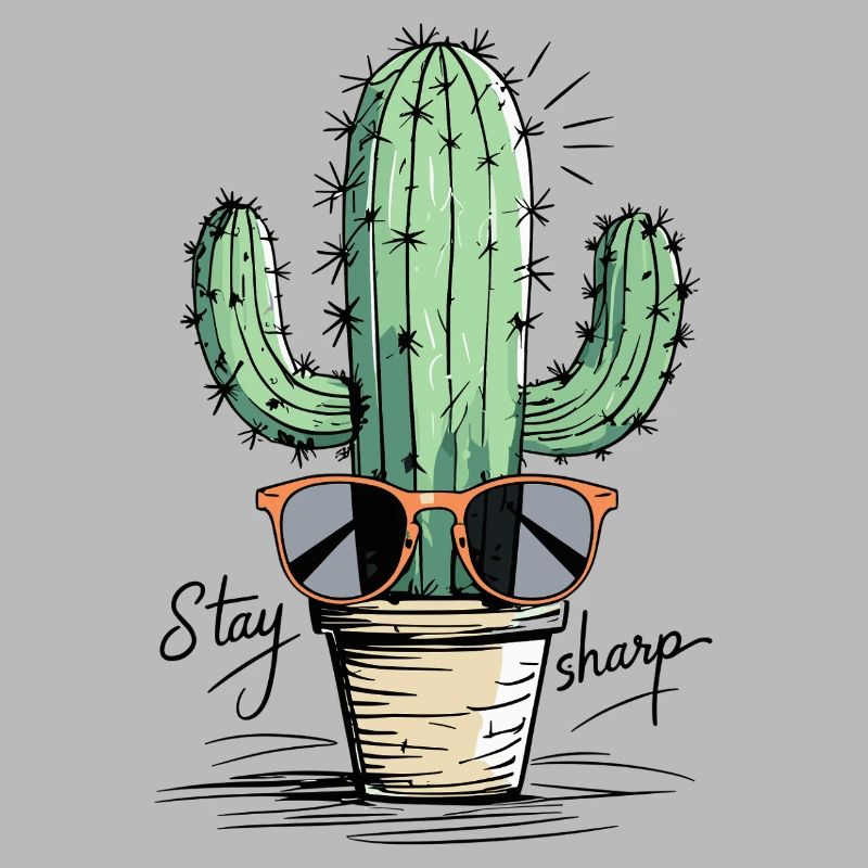 Conception de lunettes de soleil Cactus