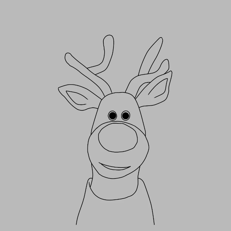 Weihnachtsrentier