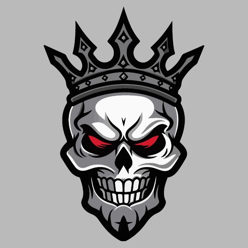 Skull Crown Skeleton King
